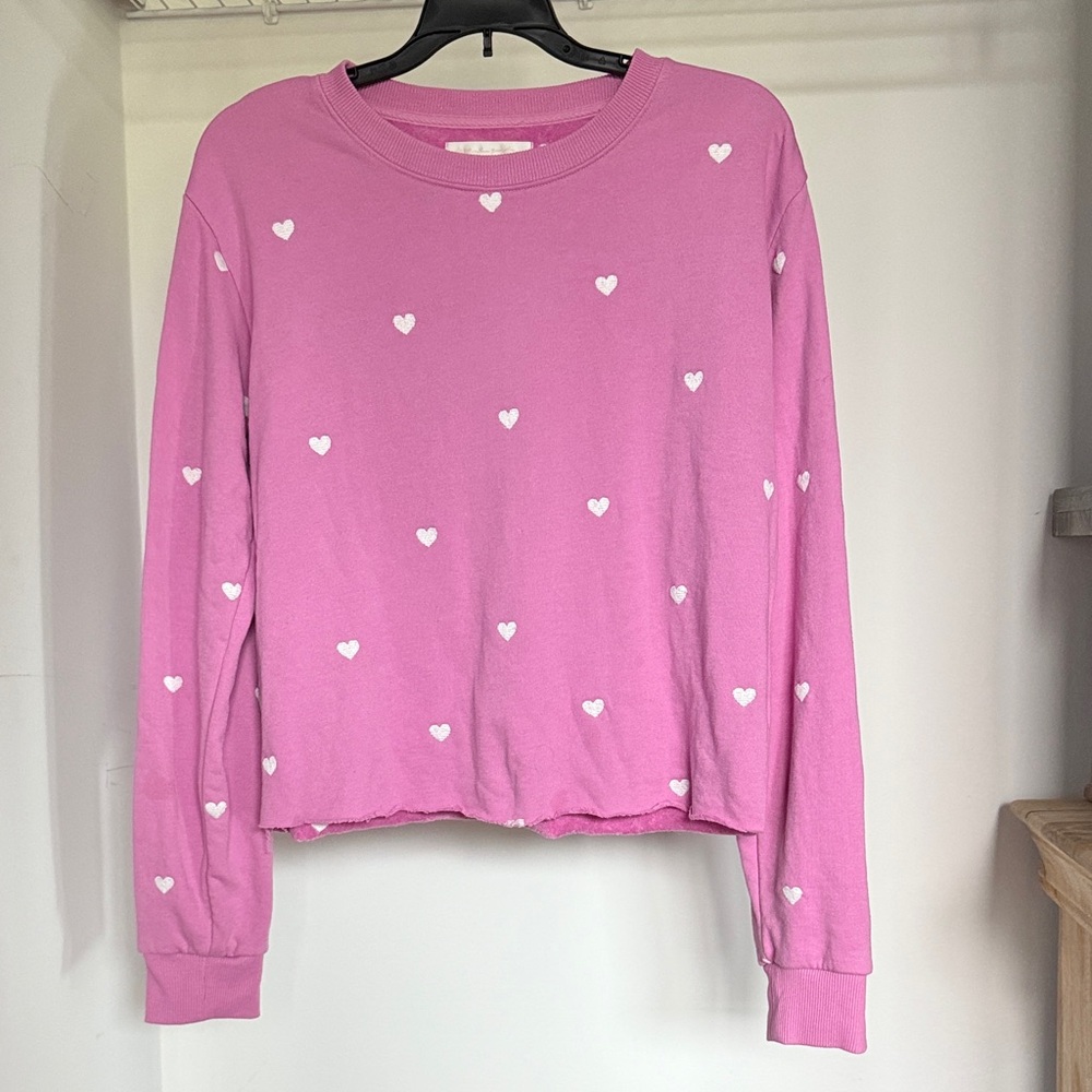 Spiritual Gangster Pink Heart Sweatshirt